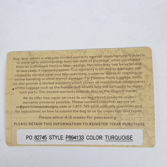 Patricia Nash‎ Leather Crossbody Bag - Picture 7 of 12